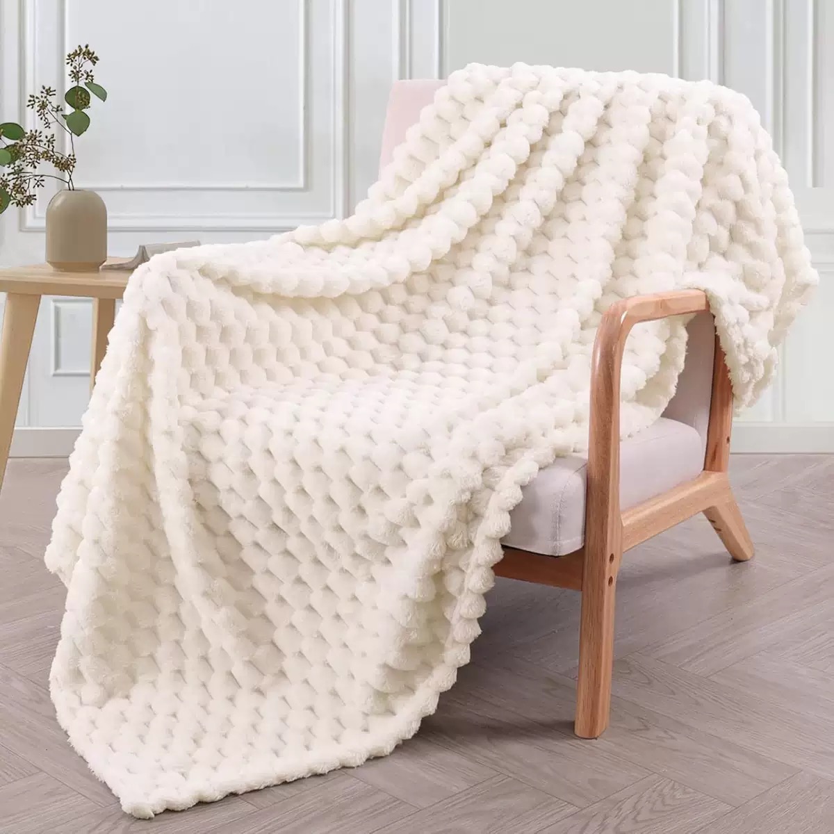 Manta Sofá, Manta Sedalina, Franela Suave, Ligera y Fácil Cuidado, Todas Estaciones, Jacquard, para Sofá Cálido.
