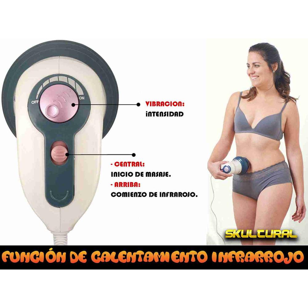 ALMALUX Sistema Lipo Modelador Anticelulítico con Cavitación e Infrarrojos, Reductor Grasa Corporal