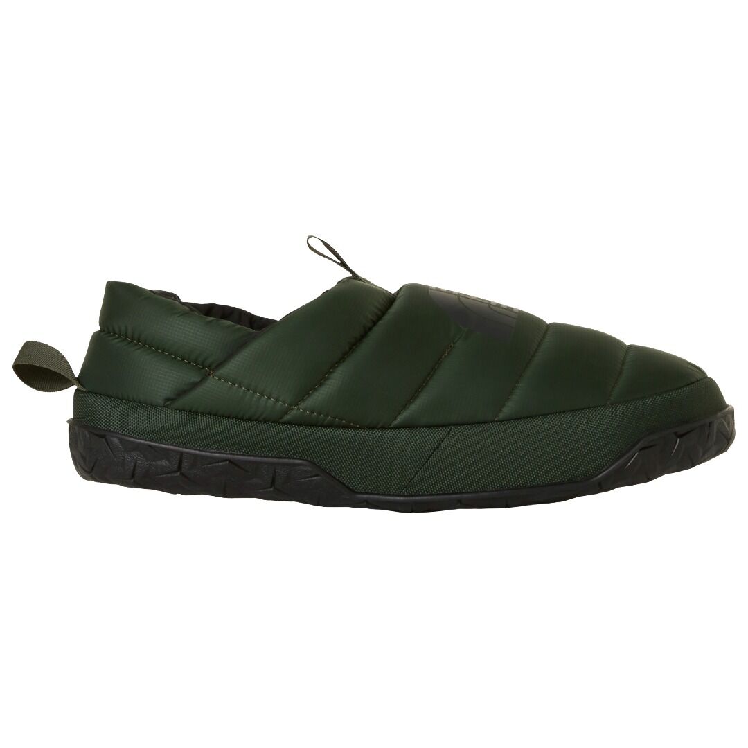 Zapatillas Pantunflas Verdes The North Face  Nuptse Bottle Green-TNF Cálidas y Ligeras