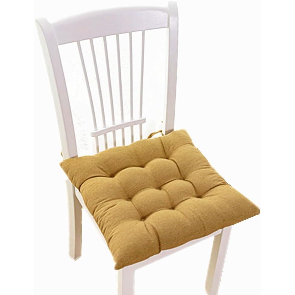Cojín Silla jardín Cojín Silla Exterior Relleno de Algodón Cojín Decorativo de hogar 1PC 40X40CM