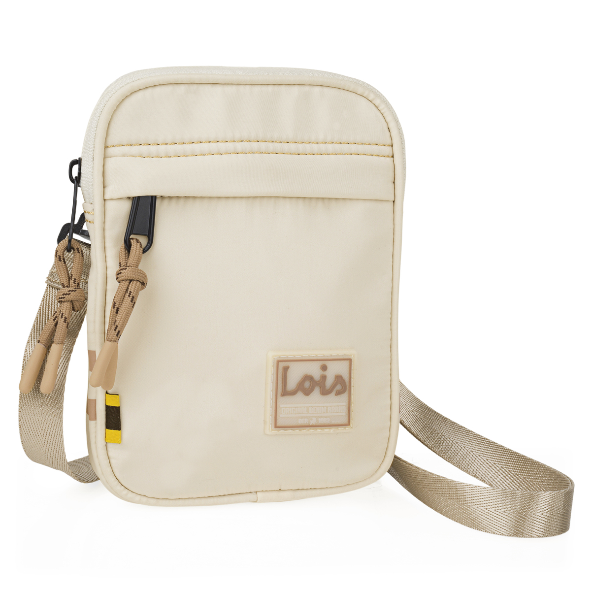Lois - Bandoleras Hombre - Bolso Hombre Bandolera Ajustable - Bandolera Hombre LOIS De Poliéster - Bolso Bandolera Hombre Para Uso Diario. Bolso De Hombre Pequeño 319817