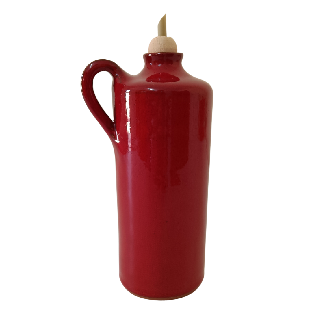 Aceitera Artesanal Roja 500ml Hecho en España - Setrill Cuina. De Biosa.