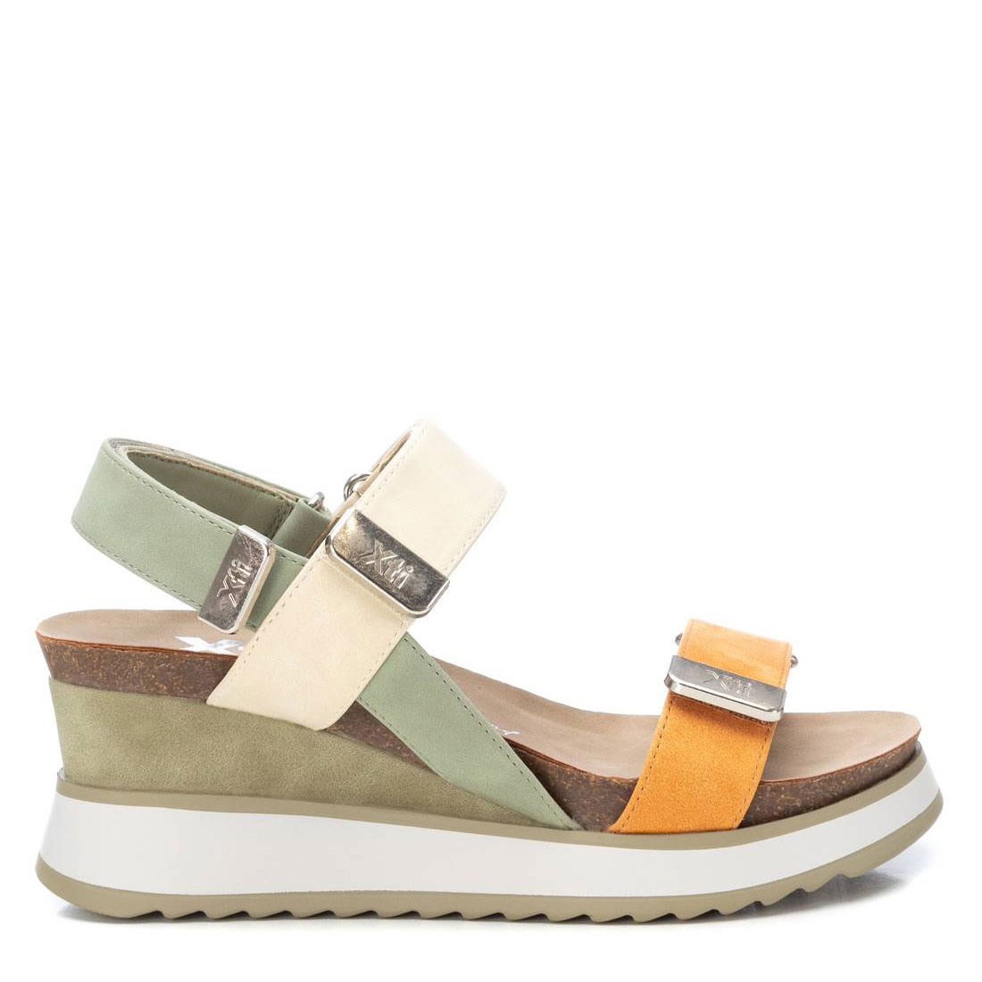 Xti Sandalias Verdes 142822-VERDE , para Mujer