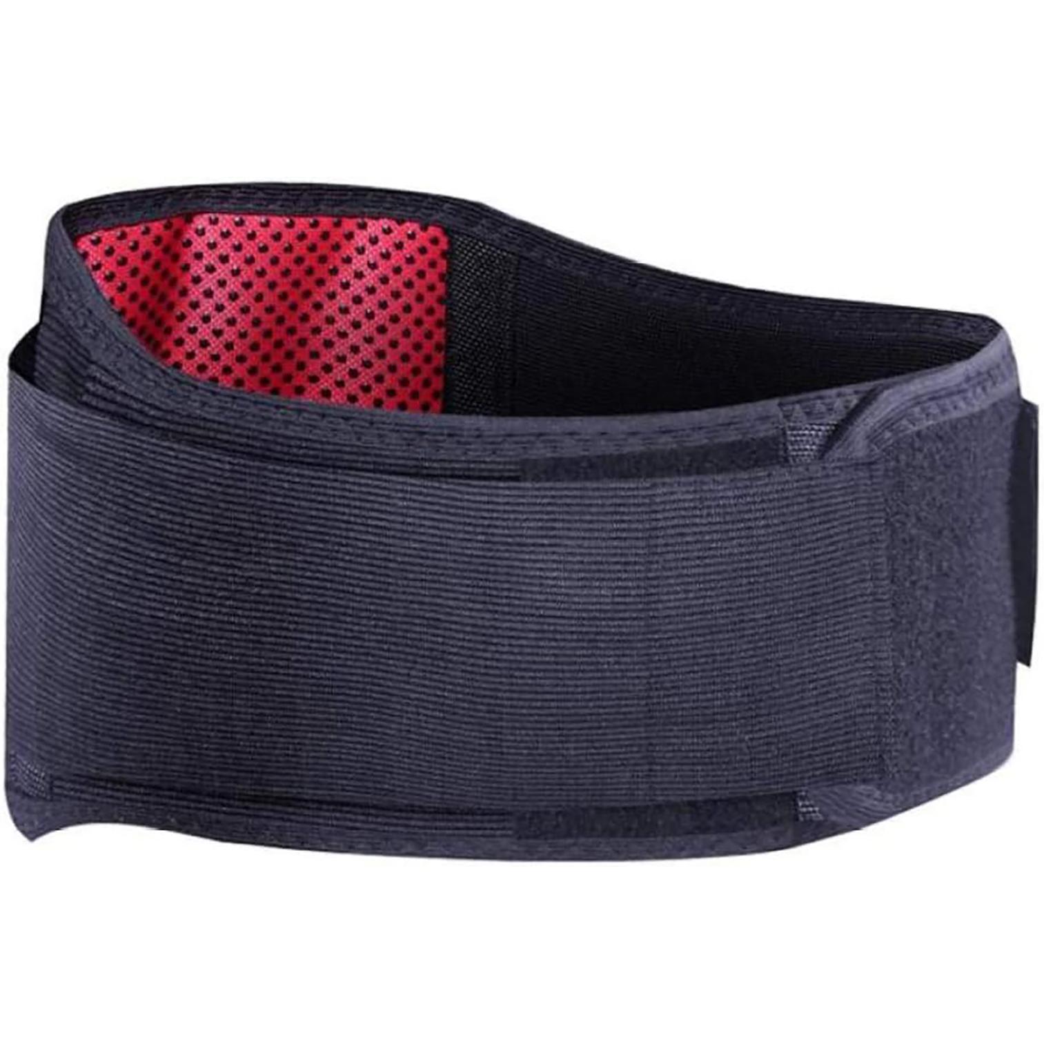Faja Lumbar con Almohadilla Autocalentable y Soporte Ajustable | Cinturón de Espalda Transpirable con Almohadilla Lumbar Extraíble | Alivio y Compresión para Zona Lumbar, Espalda y Cintura | Uso Diario, Trabajo y Deporte, Tallas S, M, L