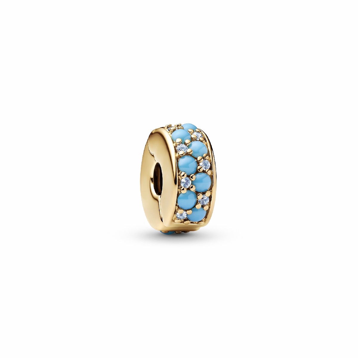 Clip Pandora Azul Agua
