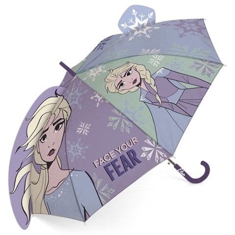 Arditex Paraguas 3D Frozen Ll Disney - Oficial - Regalos Especiales