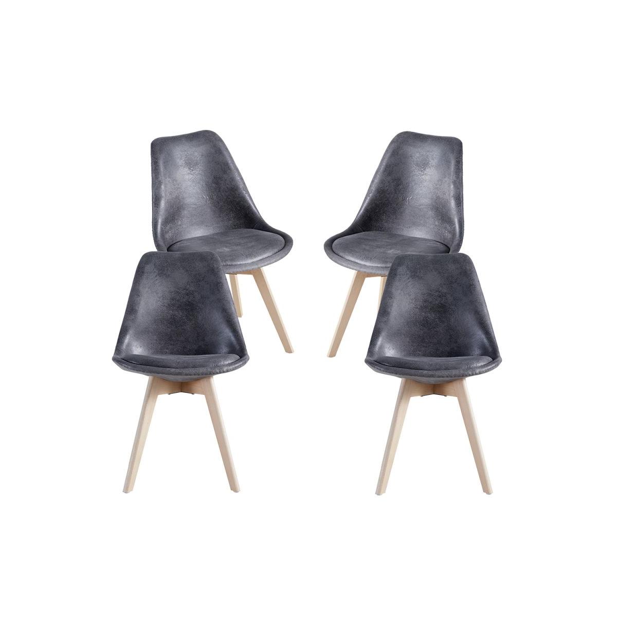 Regalos Miguel - Packs Sillas Comedor - Pack 4 Sillas Synk Vintage