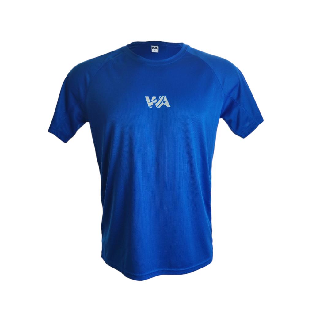 Camiseta deportiva hombre con diseño de garras en la espalda – 100% poliéster transpirable – WA Wild Animal
