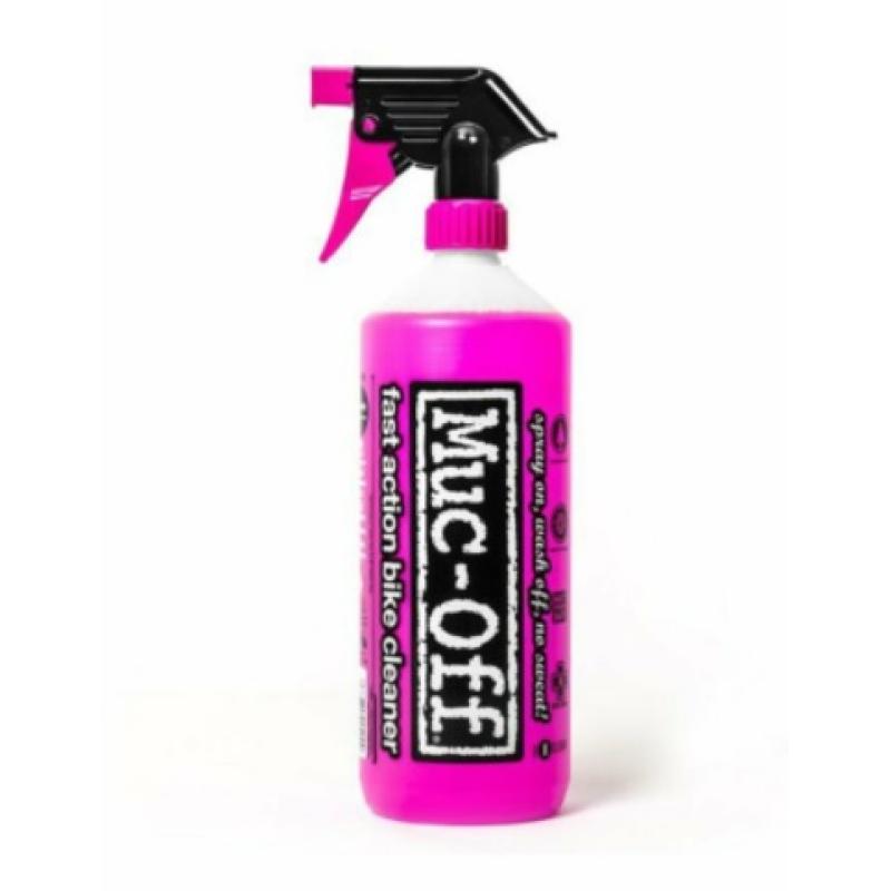 MUC-OFF | Spray Limpiador Bio Acción Rápida 1L - Usando nuestra fórmula de vanguardia Nano Tech, Muc-Off corta la suciedad más rápido de lo que puedes decir "¡Dios mío!