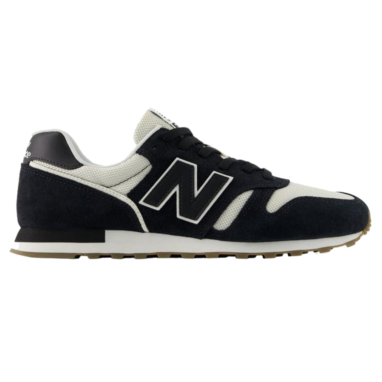 Zapatillas New Balance 373v2 Hombre M3734R9 Black/Linen (Negro/Crudo)