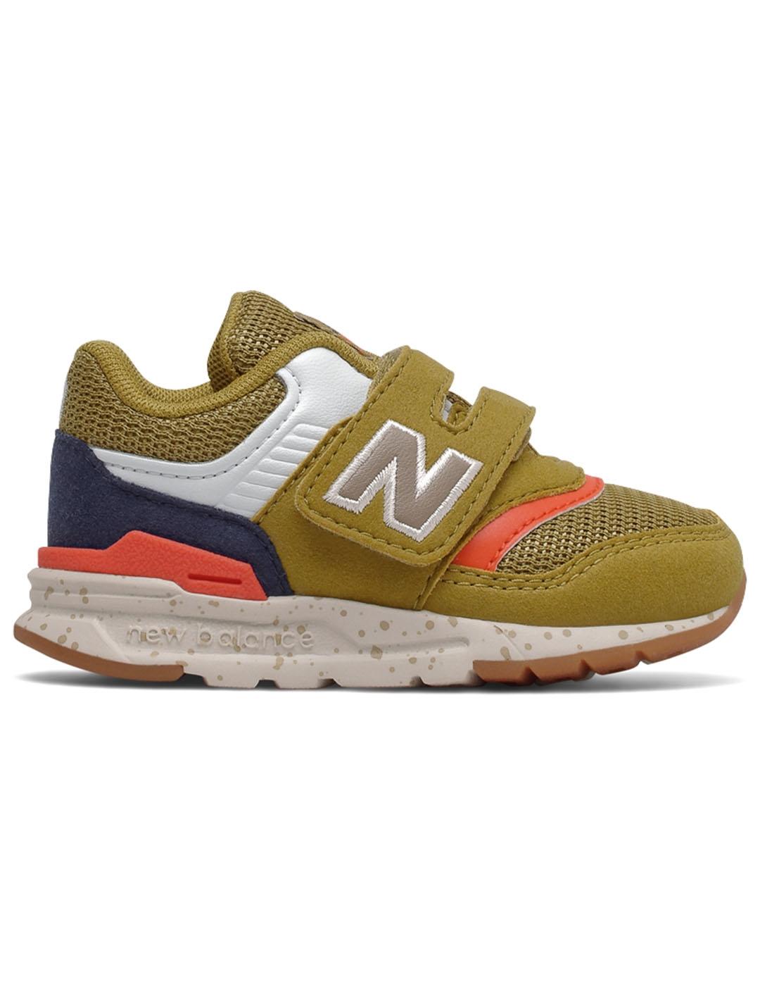 New Balance Zapatillas 997H Camel para Bebé - Velcro Ajustable