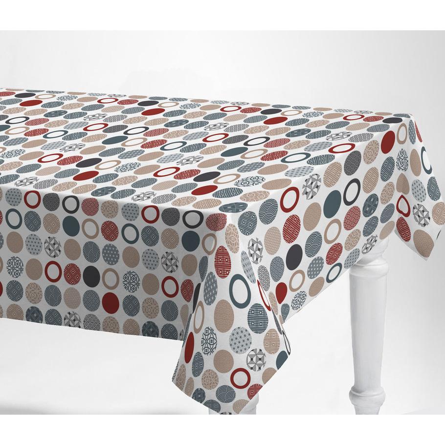Hulehule Tex Mantel de PVC BELY Granate Antimanchas