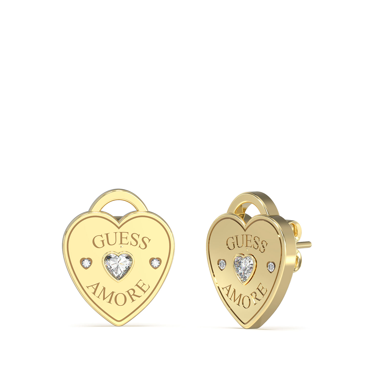 Guess Pendientes de acero JUBE05058JWYGT-U , para Mujer
