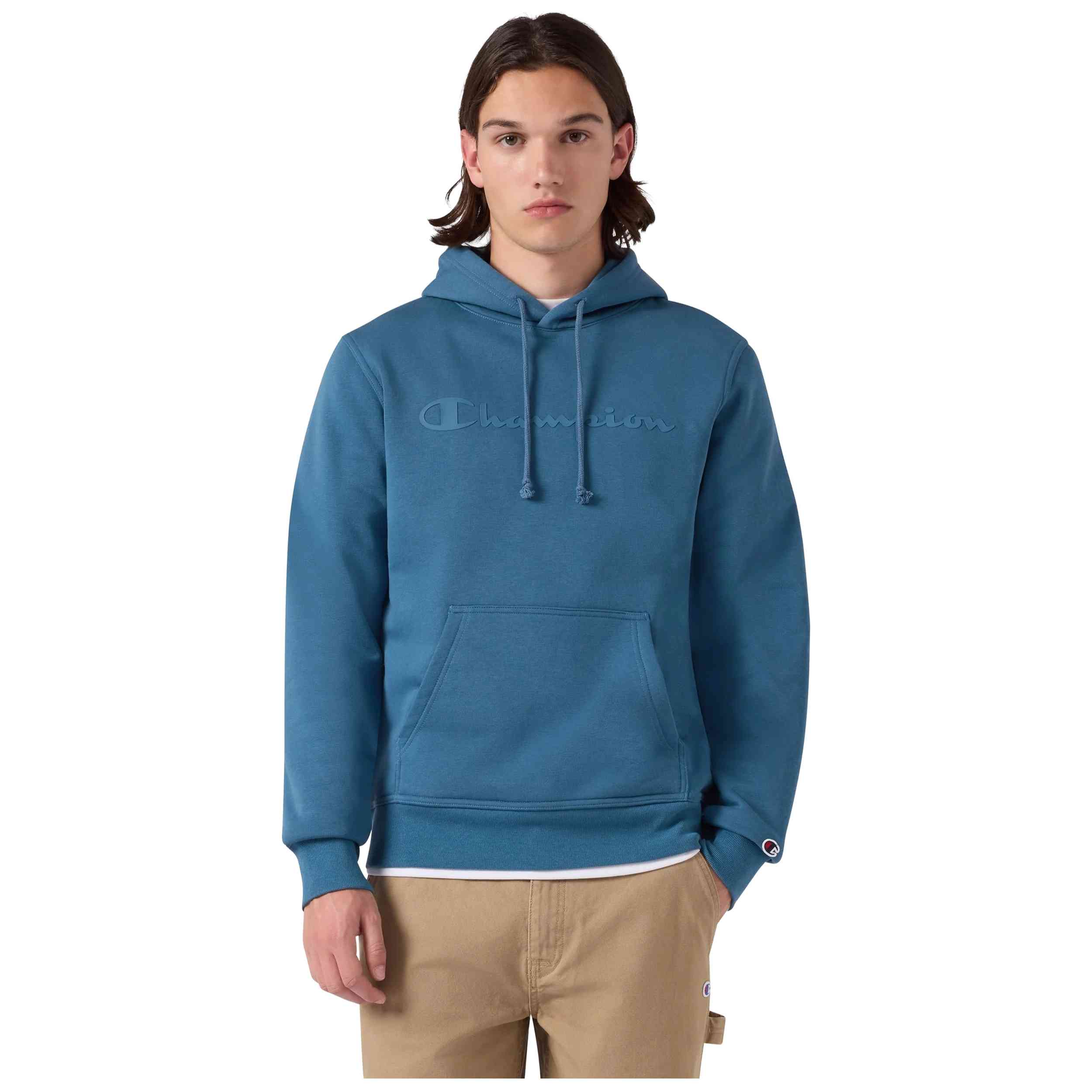 Textil Champion modelo Hoodie Sweatshirt en color Azul