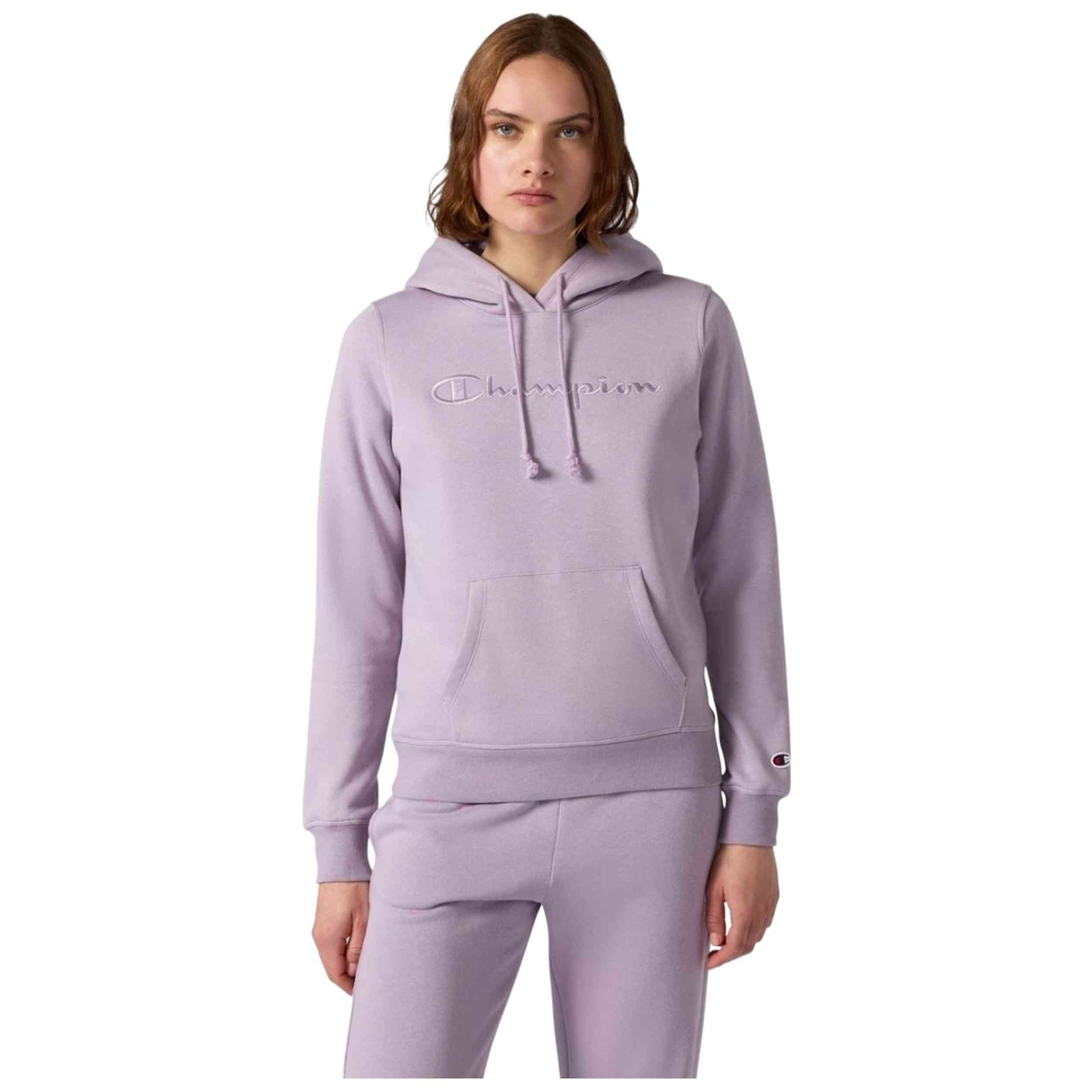 Sudadera Con Capucha Champion para Mujer en color Morado