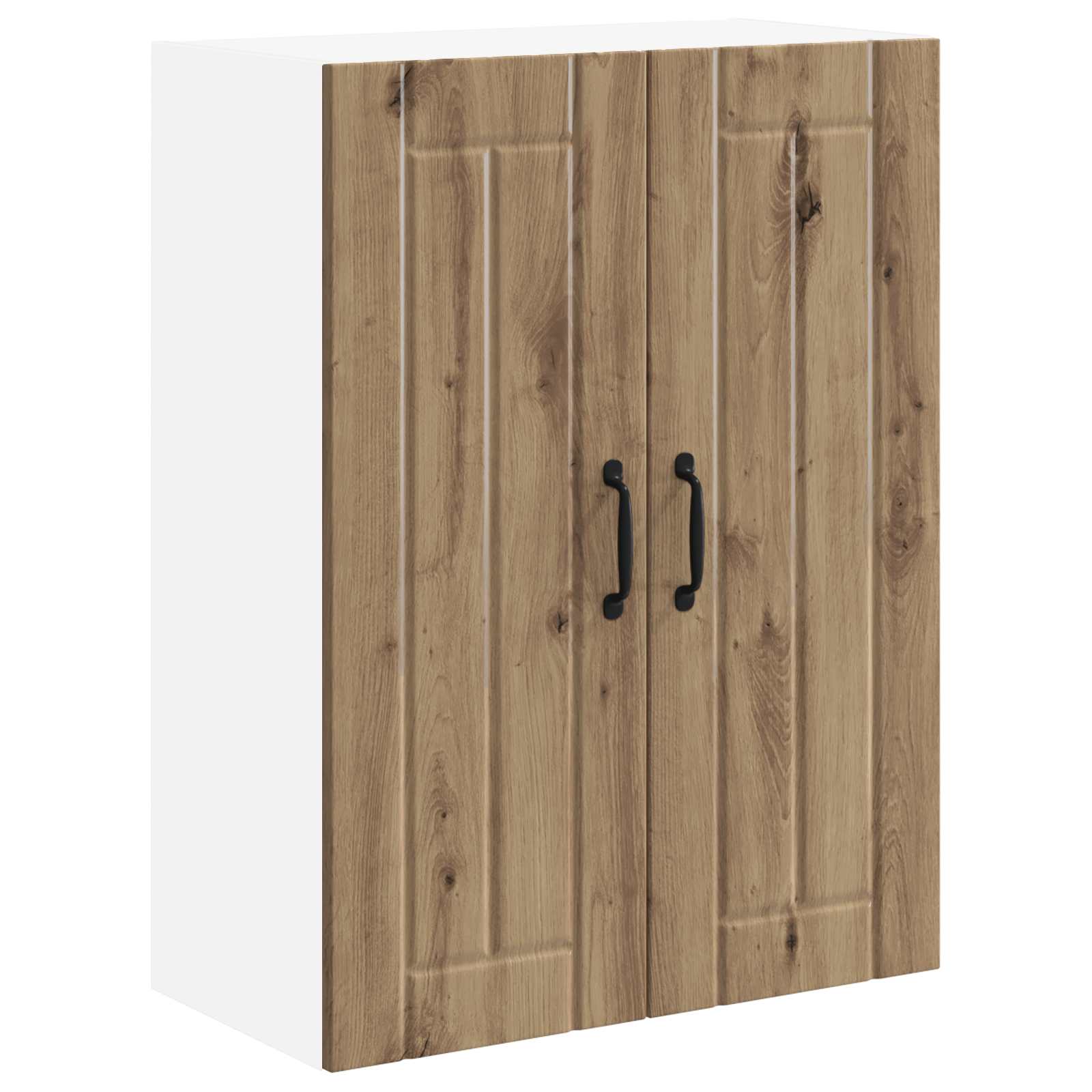 vidaXL Armario de vidrio para pared LUCCA 60 x 31 x 80 cm Multicolor