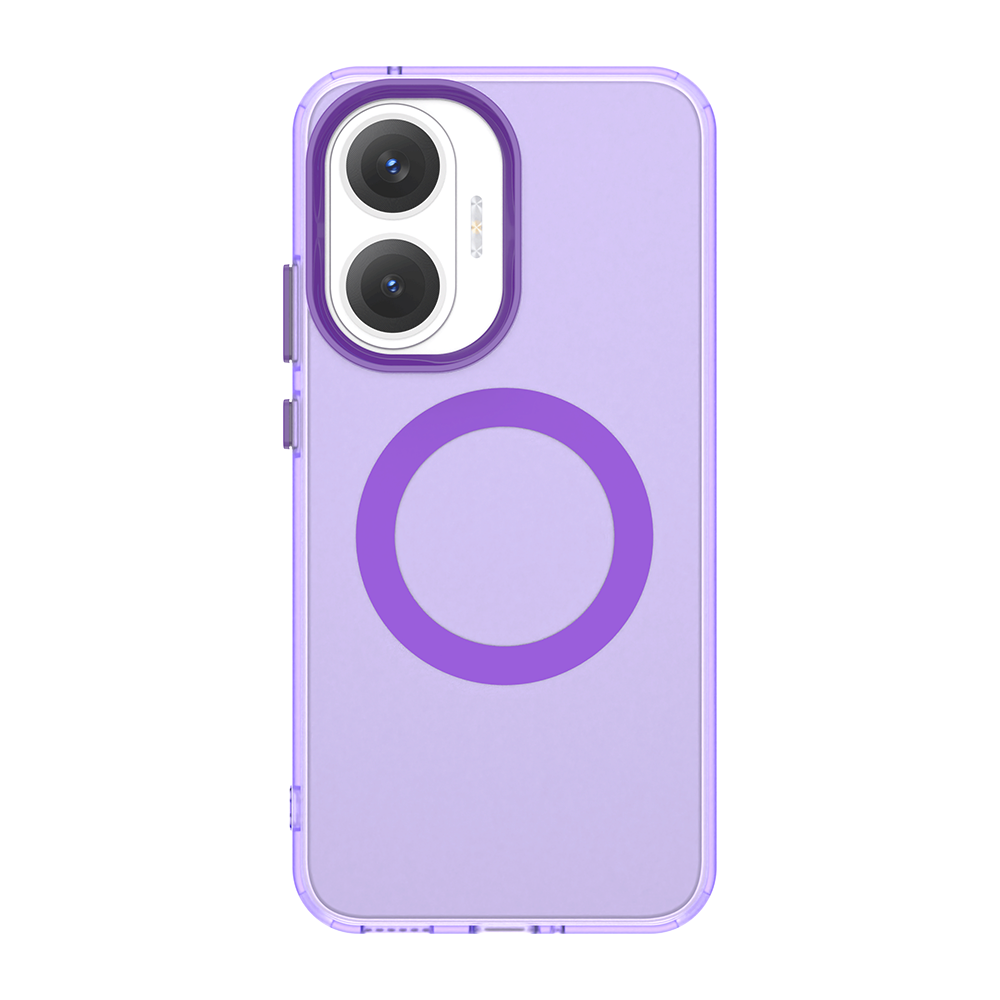 TK Funda Protectora Magnética Transparente Para POCO C75 C61 X5 X6 X7 M6 M7 F6 F7 pro 5G Compatible Con Magsafe Material De Silicona Slim Candy Case