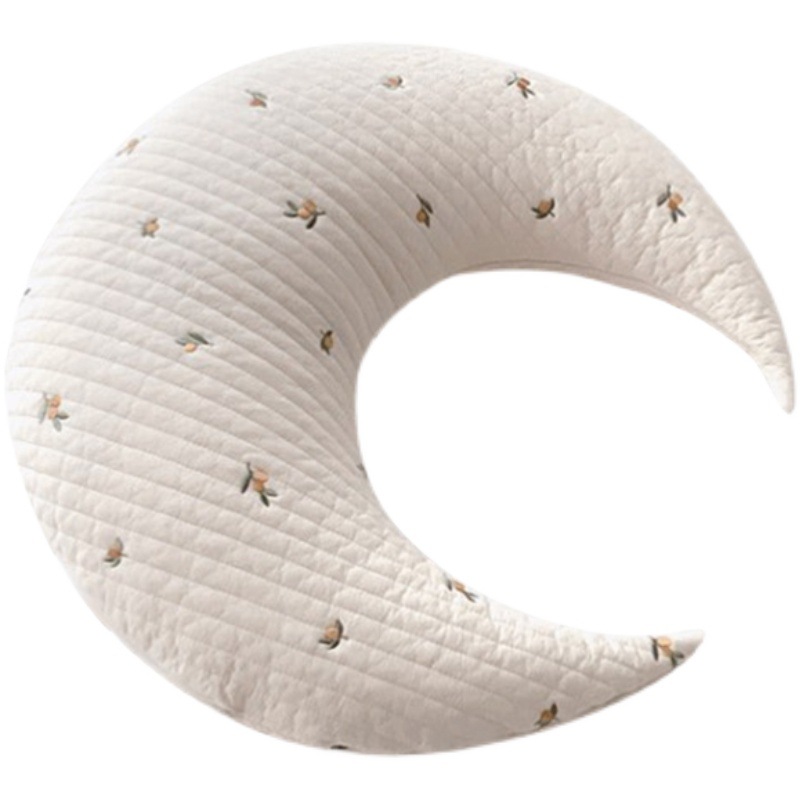 CA Almohada para dormir para bebés, almohada para niños, cojín de verano para recién nacidos, almohada linda de algodón puro para niñas
