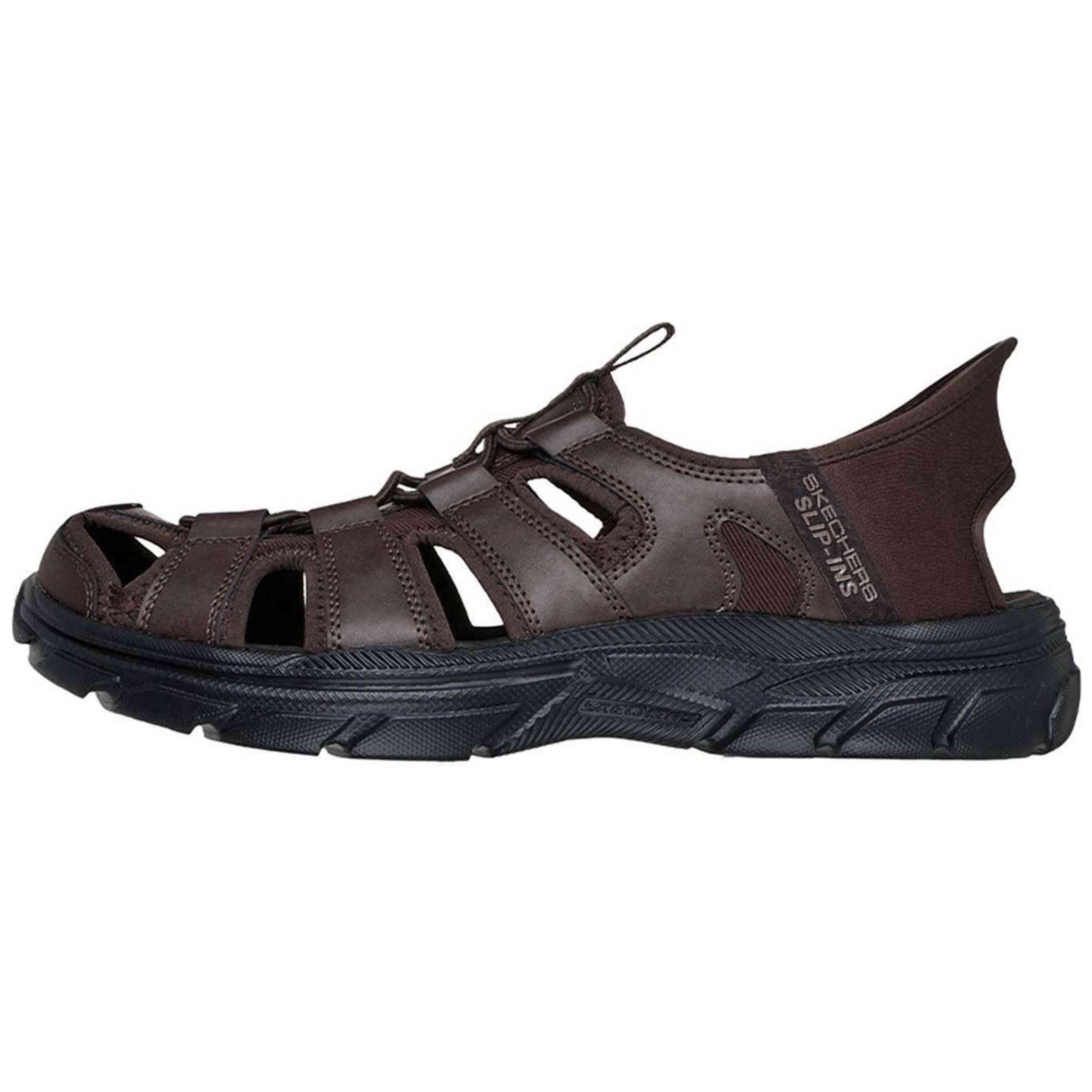 Sandalias Skechers modelo Revolted Vartan para Hombre en color Marron