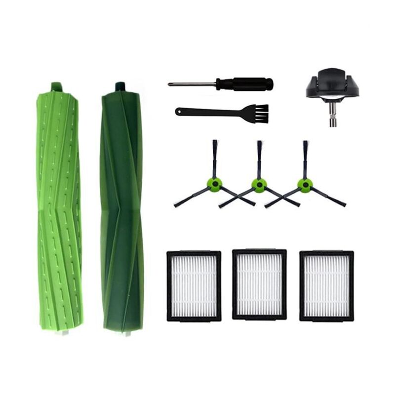 OmHO Rueda de cepillos laterales para IRobot Roomba E, I y J Series I7 I7+ I2 I3 I3+ I4 I4+ I6 I6+ I8 I8+/Plus J7 J7+ E5 E6 E7