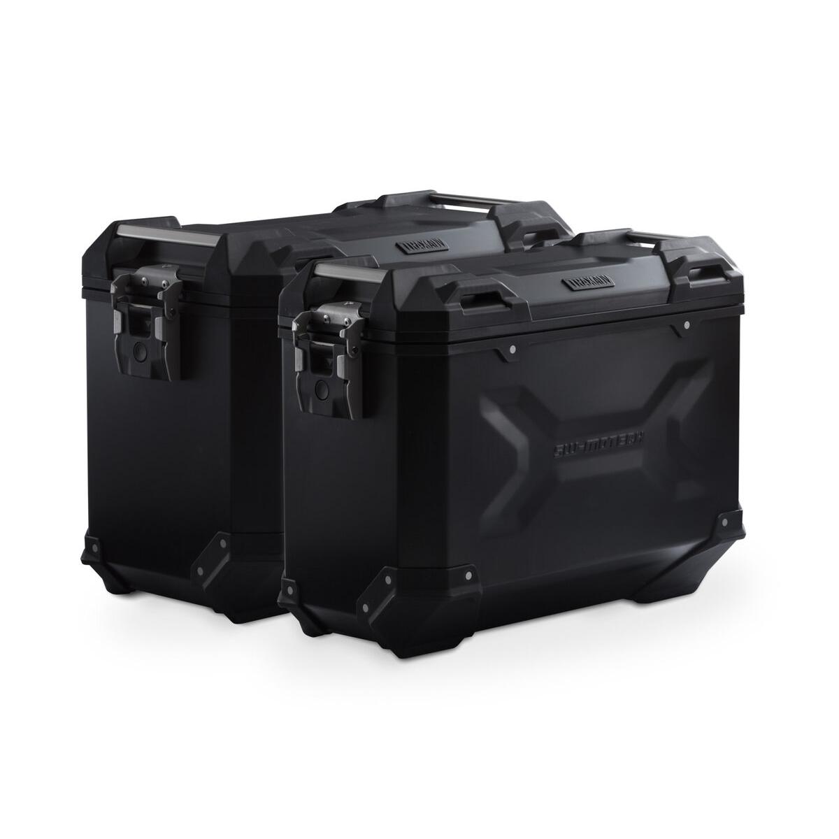 Maletas Laterales De Aluminio + Soportes + Bombín Trax Adv 37/45L - Evo KFT.07.093.70000/B
