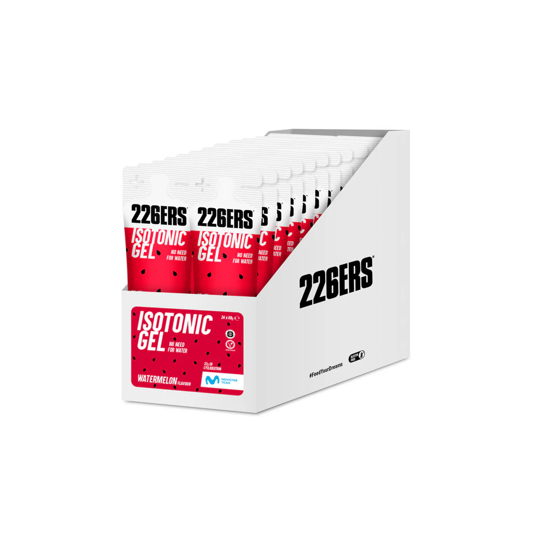 226ERS ISOTONIC GEL CAJA 24 GELES X 60 ML: GEL ENERGÉTICO ISOTÓNICO
