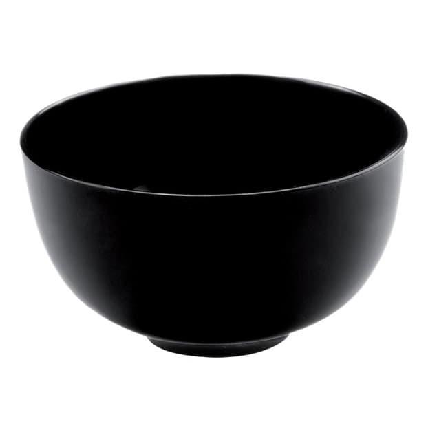 MONOUSO | Bol Degustación Reutilizable PS Small Negro 150ml Ø8,2cm (12 Uds)