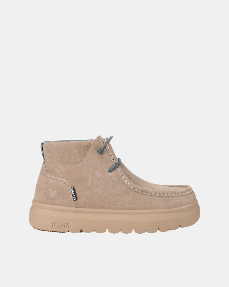 Walking Pitas PARIS Botines Bajos Mujer Beige