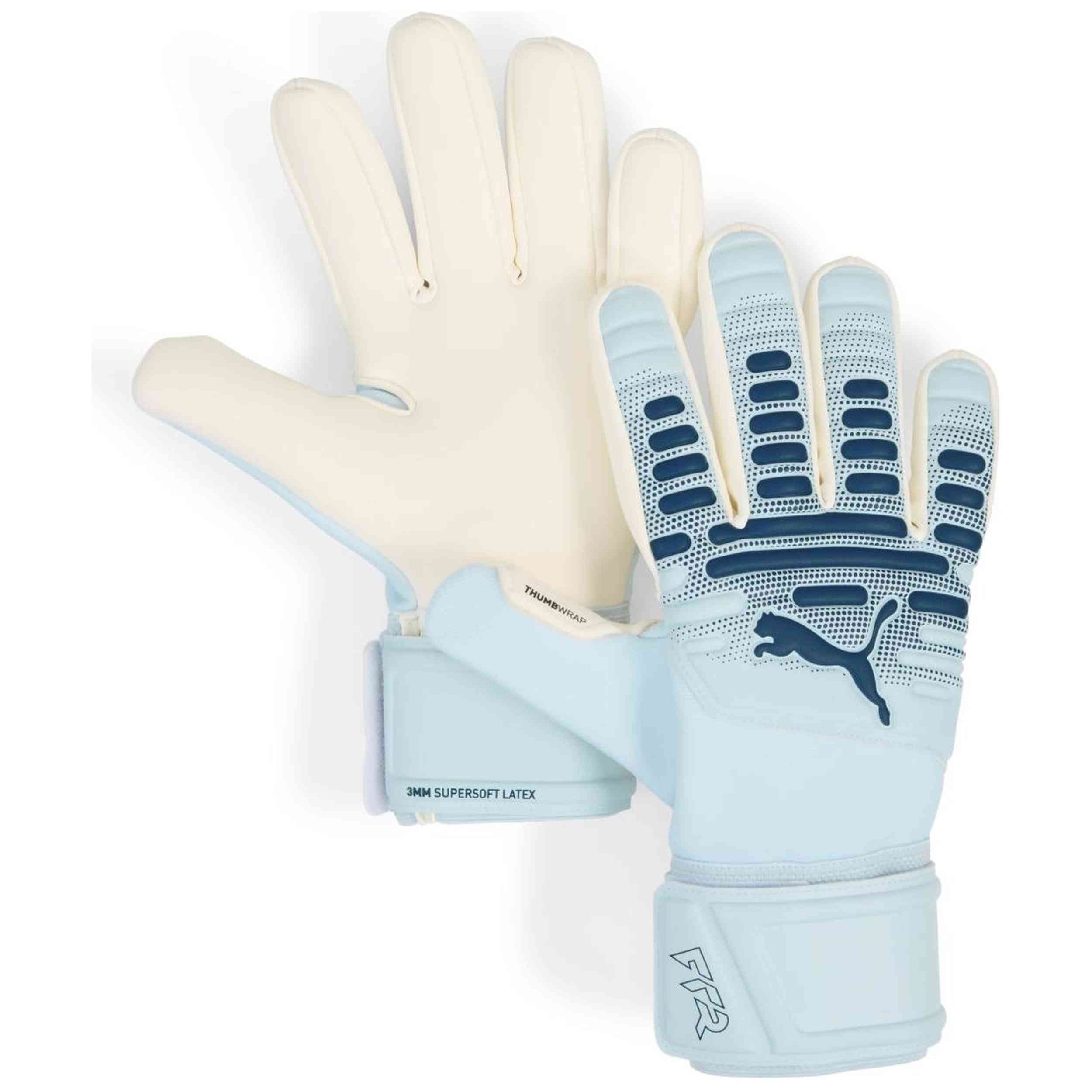 Guantes De Futbol Puma modelo FUTURE Grip 1 "Icy Blue-Blue Jewel" para hombre y mujer en color Azul