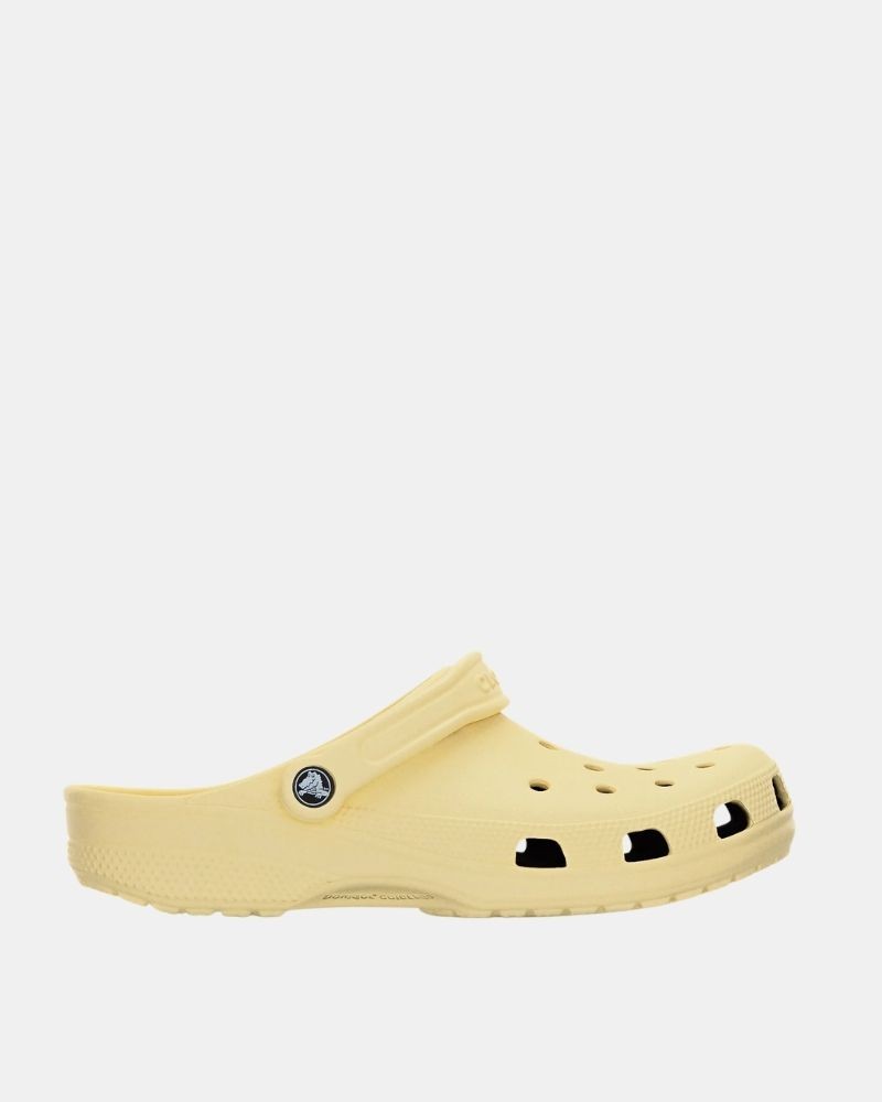 Crocs 10001 CLASSIC CLOG U Zuecos Chancletas Mujer Amarrillo