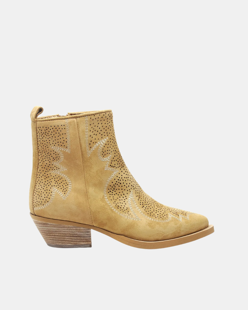 ALPE 52351101 Botines Cowboy Mujer Marrón