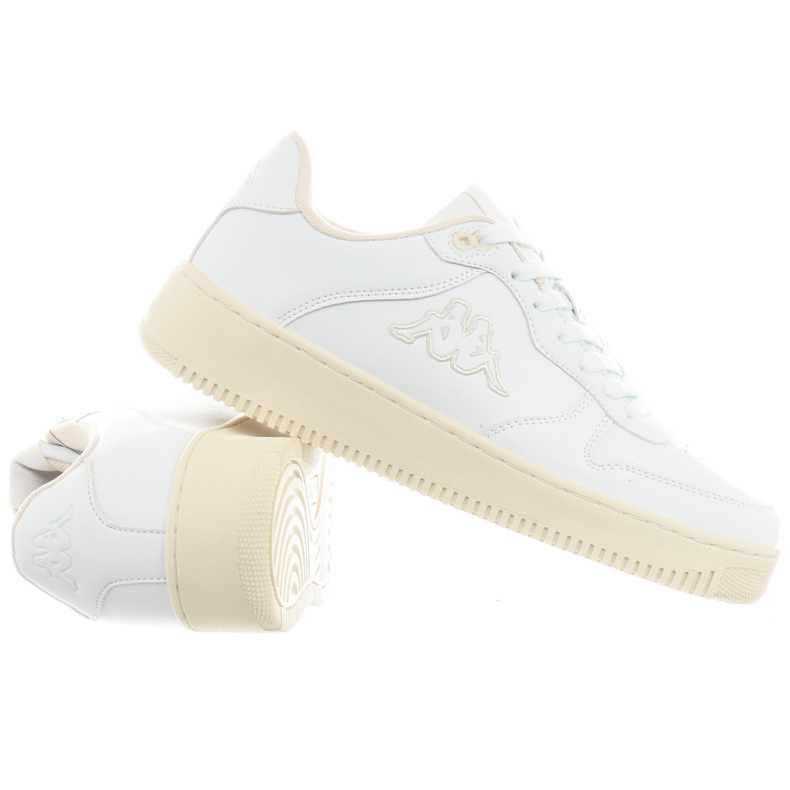 KAPPA ZAPATILLAS CASUAL LOGO MASERTA COLOR BLANCO / CRUDO MEN