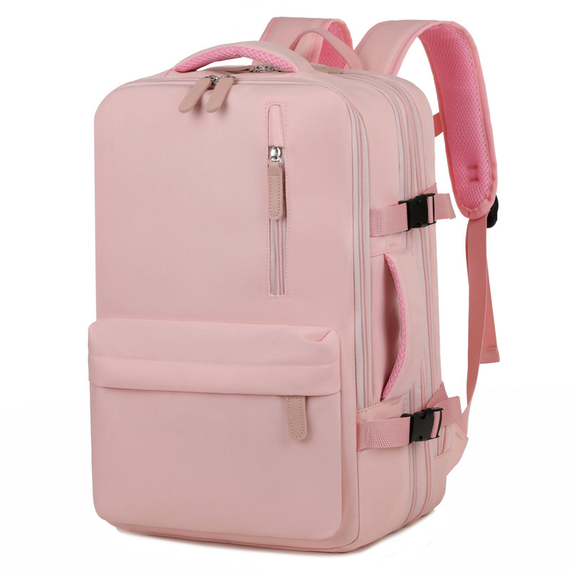 TK Mochila 40x30x18 Avión, Mochila para equipaje de mano de cabina, Mochila para portátil para viajes en avión, Mochila escolar, Bolsa para hombres y mujeres. (NEGRO)