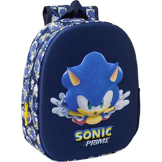 Mochila 3D SONIC CITY 27x10x33 cm