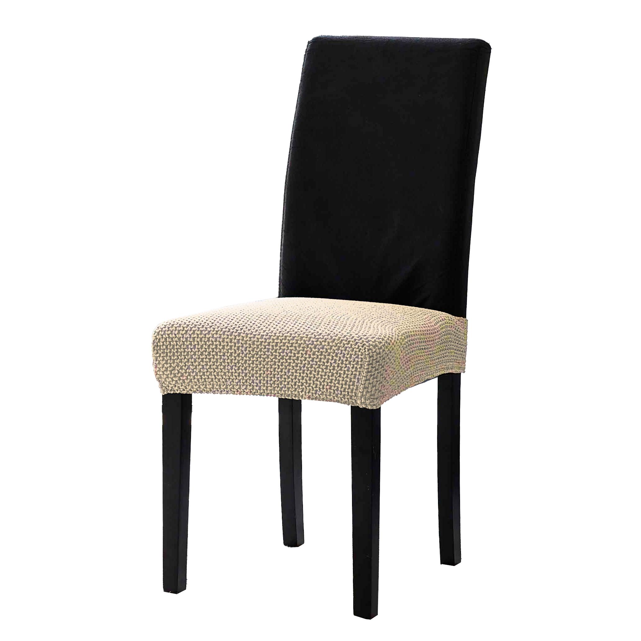 TEXLOVA-Fundas Sillas De Comedor Pack 4, Fundas Sillas Ajustables, Súper Elástica, Universal, Fácil De Instalar, Lavables, para Comedor Sala Cocina,