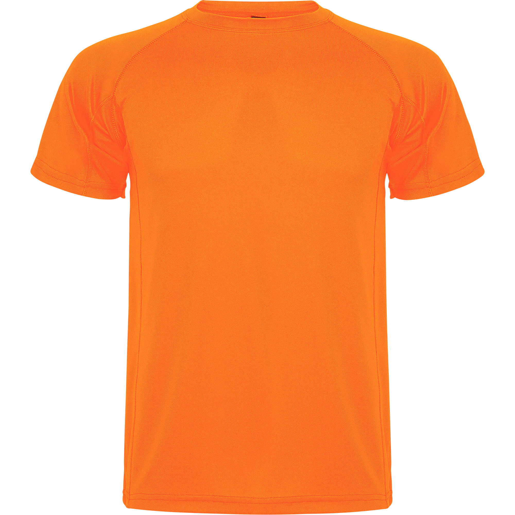 Camiseta técnica de manga corta ROLY MONTECARLO para deporte - 100% poliéster piqué, 150 g/m²