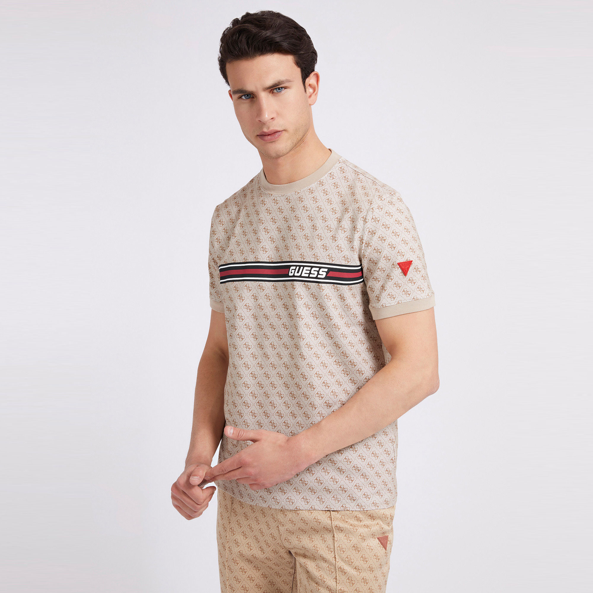 Guess Camiseta Blanca Z2BI09-P13W , para Hombre