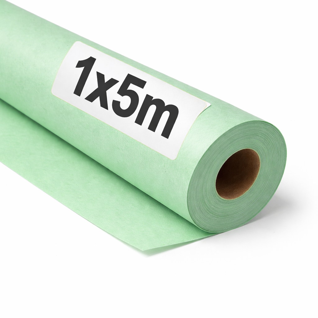 OFITURIA Papel Kraft Kraft - Rollo 1x5m - Papel de Embalaje y Regalo - Manualidades y Patrones de Costura - Resistente y Fácil de Cortar