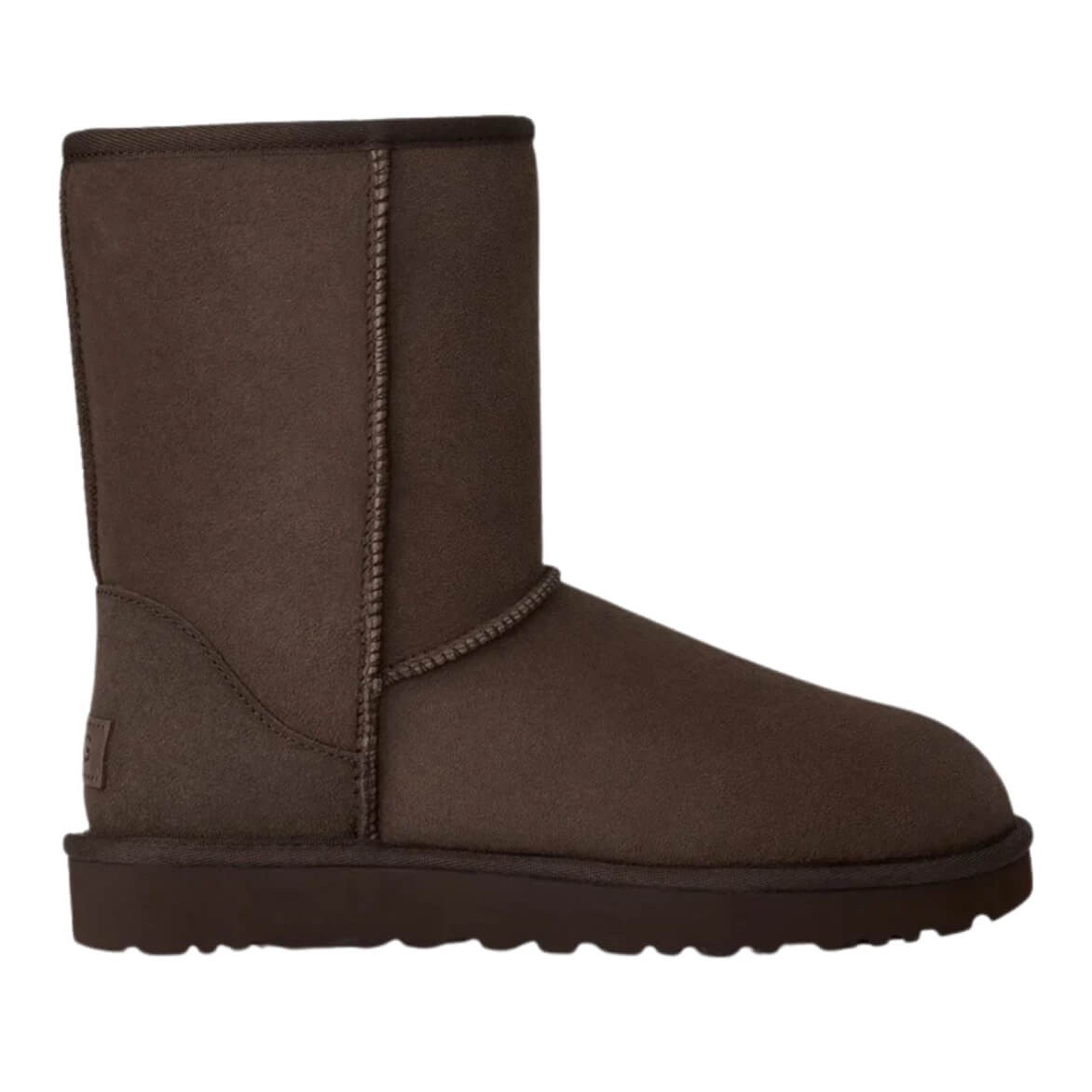 Botas De Piel Classic Short Ii Dusted Cocoa Con Borreguito De Ugg