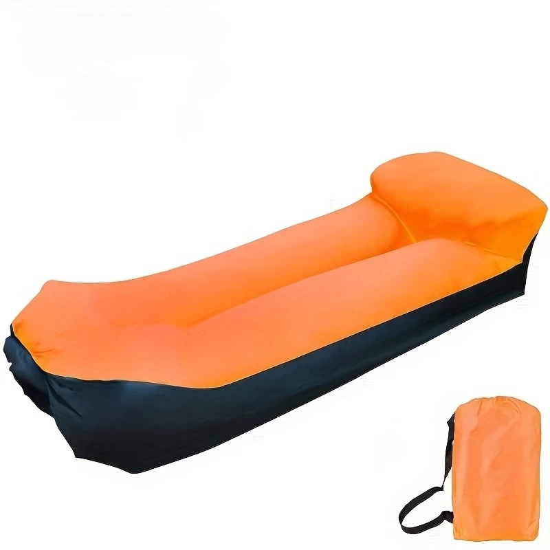 TK Sofá Inflable Portátil Con Cojín Para Camping Playa Y Festivales Material Impermeable Setup Fácil Con Bolsa