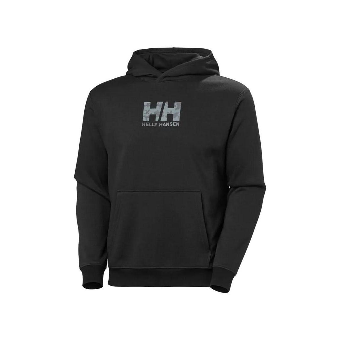 Sudadera Hombre Helly Hansen Graphic Negro