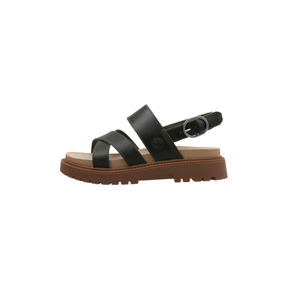 Timberland Clairemont Way  Sandalias Con Plataforma Mujer Verde