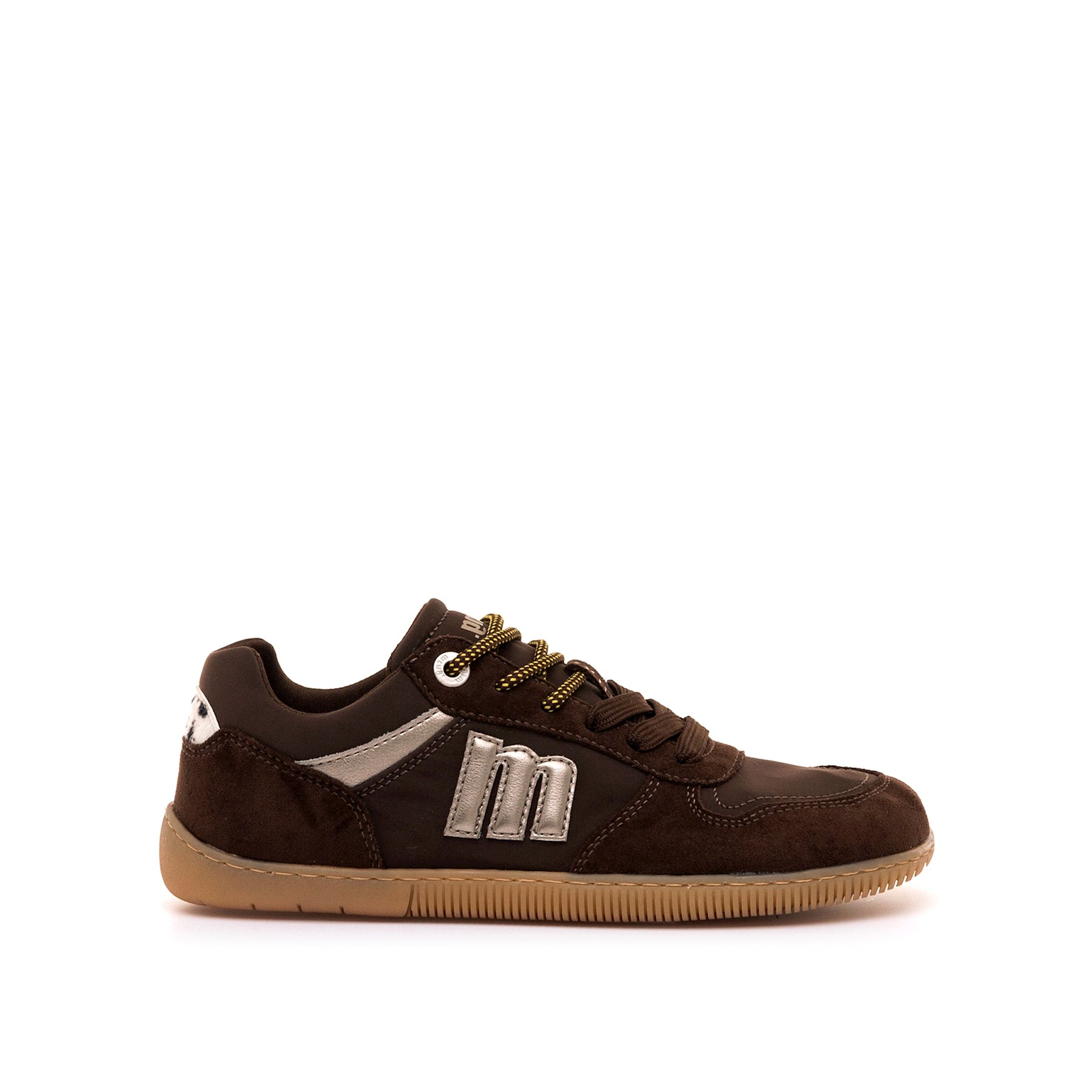 Mustang-MTNG deportivas barefoot mujer free aria marron con cierre cordones y tipo de puntera redonda