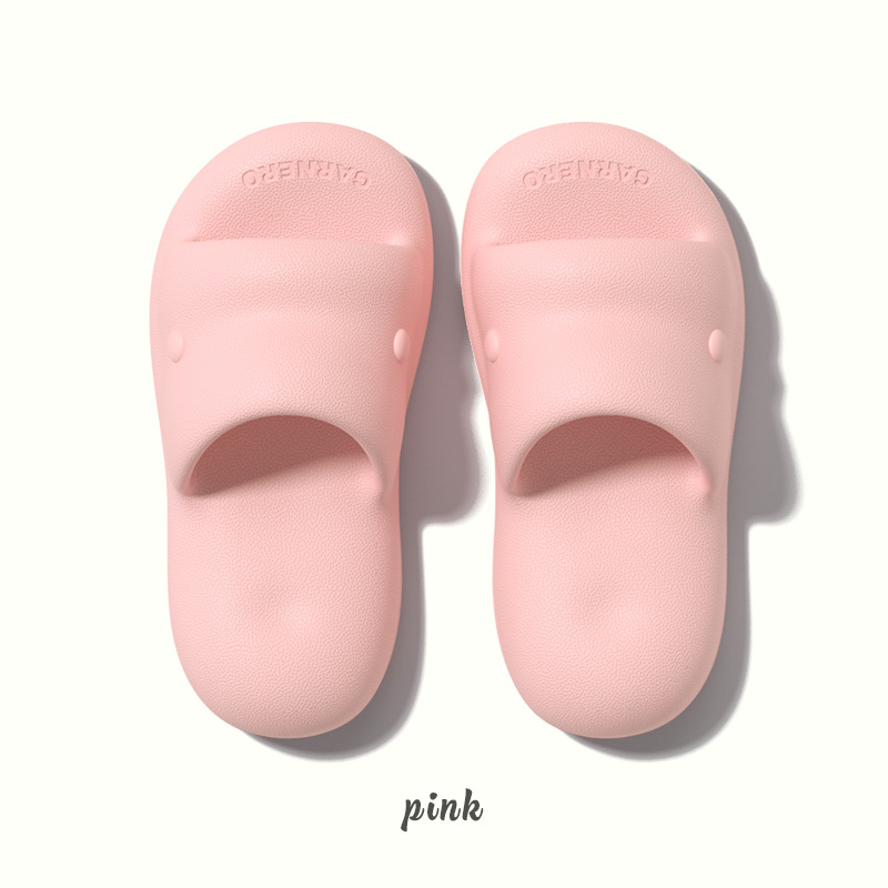 CA Zapatillas silenciosas con cojín de aire con sensación de caca de Eva para mujer, baño interior, casa, baño, sandalias antideslizantes para pareja para hombres.