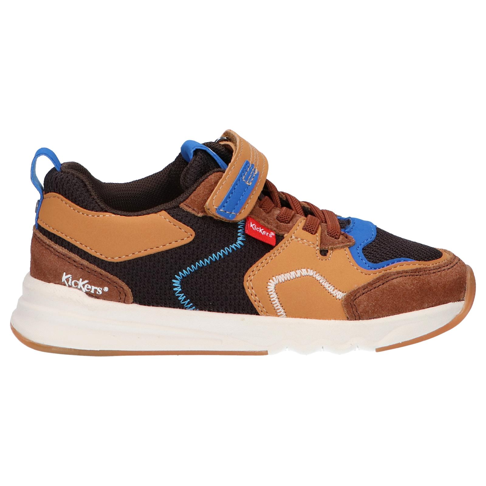 Kickers girls and boys sneakers 858781 -30 knakk 91 brown