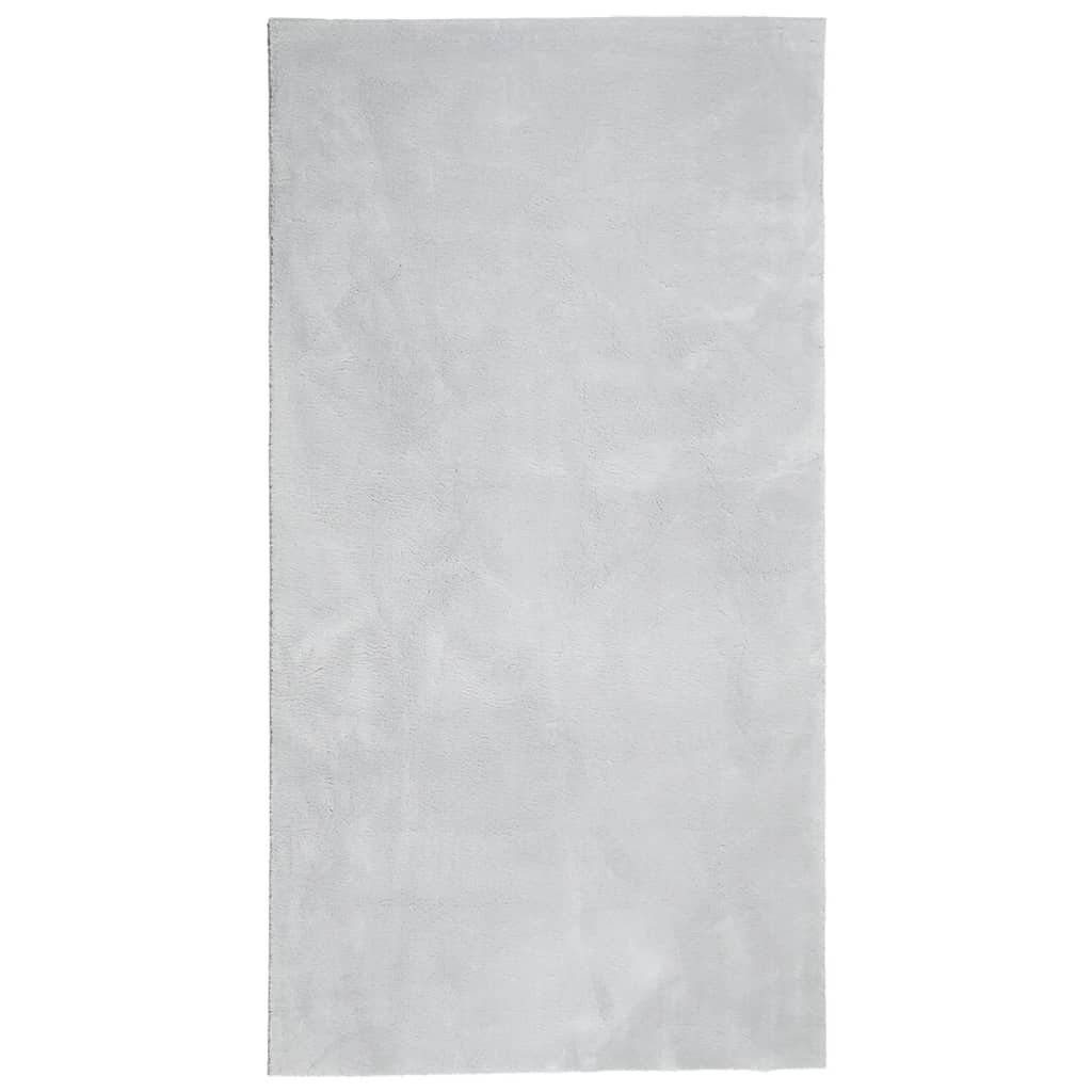 vidaXL Alfombra de pelo corto suave lavable HUARTE 80x150 cm