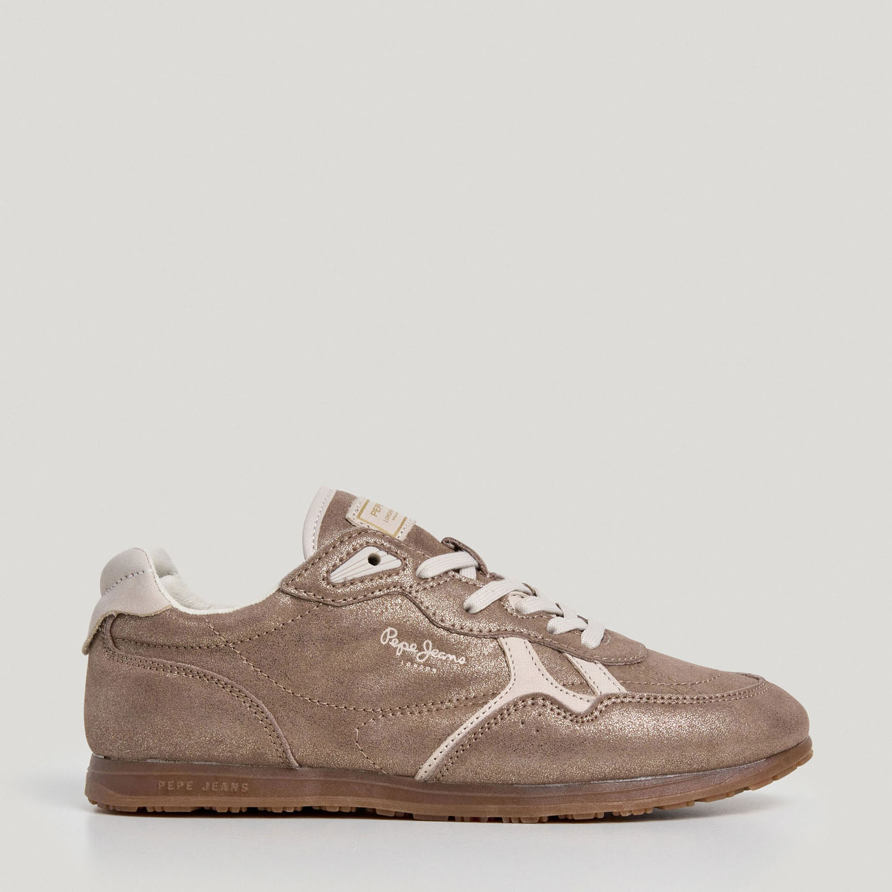 Pepe Jeans Zapatilla confeccionada en ante PLS300033-099 , para Mujer