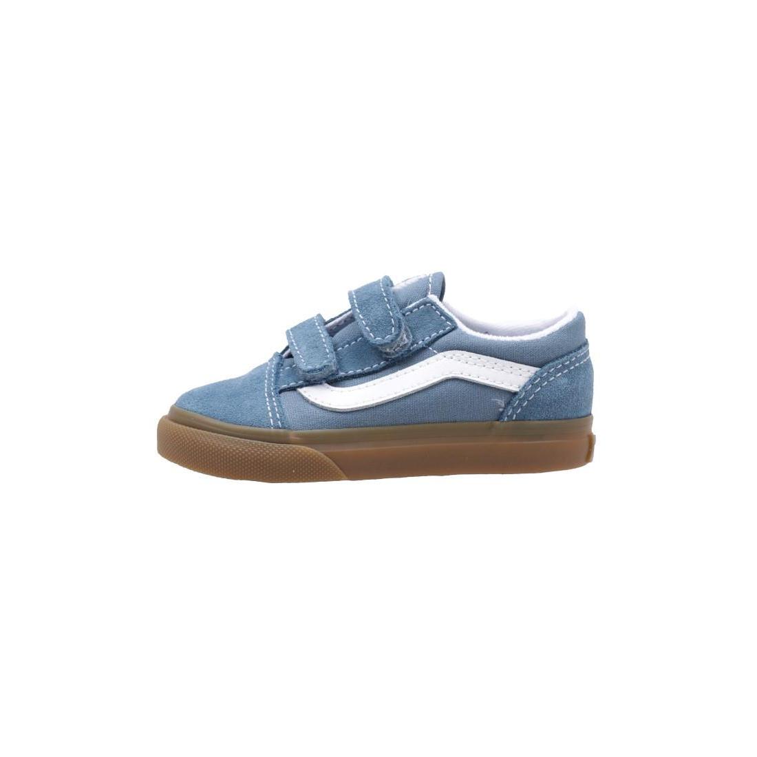 Vans TD Old Skool V GUM Azul PRB Autumn/Winter 23 Zapatilla Deportiva Velcro