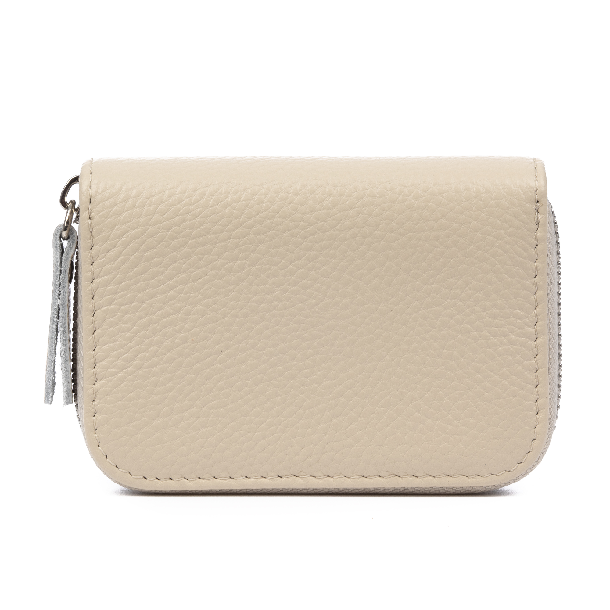 FIRENZE ARTEGIANI Balocco cartera tarjetero mujer. Piel auténtica Dollaro. Fabricado en Italia 11x2,5x7,5 Cm.