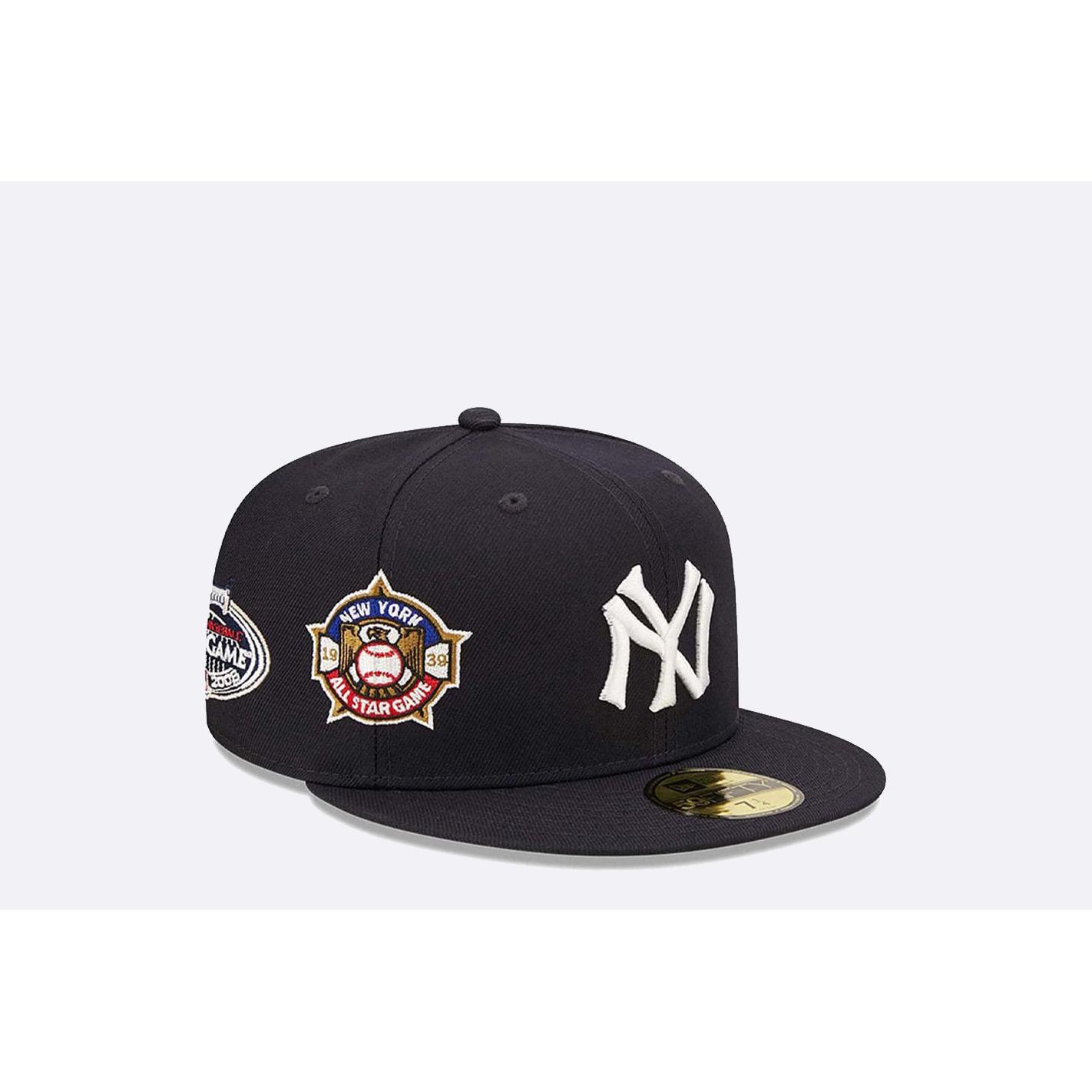 Gorra New Era 59Fifty New York Yankees Cooperstown Multi Patch Navy